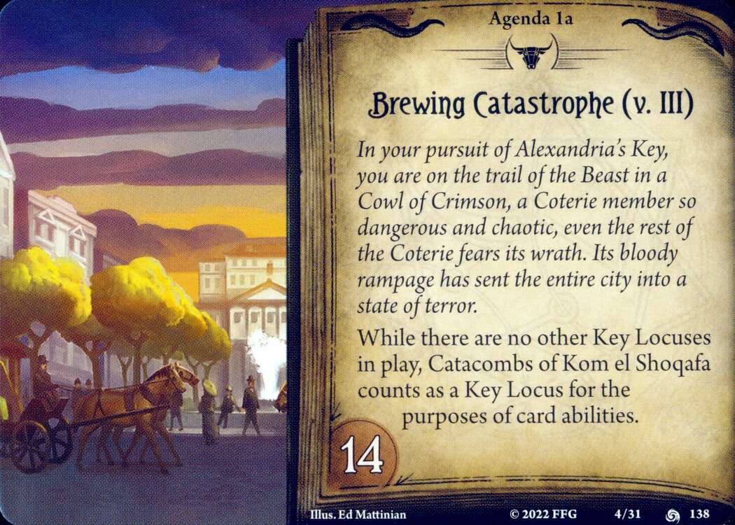Brewing Catastrophe (v. III)
