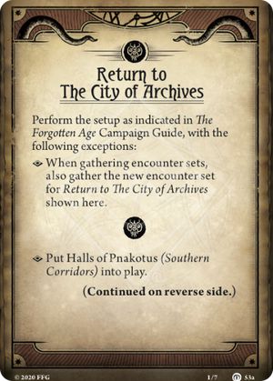 Return to The City of Archives