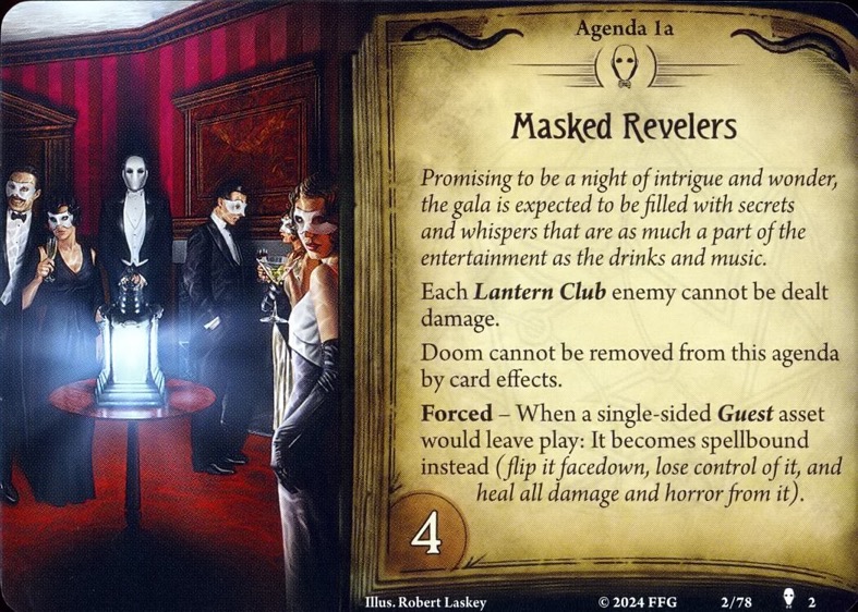 Masked Revelers