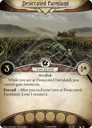 Desiccated Farmland